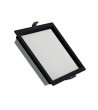 Downlight LED 40W Carré SAMSUNG Aero 130 lm/W Microprismatique LIFUD Coupe 210x210 mm Noir - 77435 - vue 1