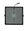 Downlight LED 40W Carré SAMSUNG Aero 130 lm/W Microprismatique LIFUD Coupe 210x210 mm Noir - 77435 - vue 5
