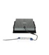 Downlight LED 40W Carré SAMSUNG Aero 130 lm/W Microprismatique LIFUD Coupe 210x210 mm Noir - 77435 - vue 7