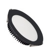 Downlight LED 40W Rond SAMSUNG Aero 130 lm/W Microprismatique LIFUD Coupe Ø 200 mm Noir - 77826 - vue 3