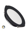 Downlight LED 40W Rond SAMSUNG AERO CCT Sélectionnable 130 lm/W Microprismatique LIFUD Coupe Ø 200 mm Noir - 77857 - vue 3