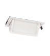 Downlight LED 46W Rectangulaire Orientable Chip OSRAM 120 lm/W LIFUD Coupe 210x125 mm - 95696 - vue 3