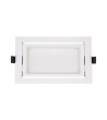 Downlight LED 46W Rectangulaire Orientable Chip OSRAM 120 lm/W LIFUD Coupe 210x125 mm - 95696 - vue 5