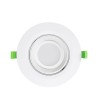 Downlight LED 48W Rond Orientable Chip OSRAM 120lm/W LIFUD Coupe Ø 200 mm - 95866 - vue 4
