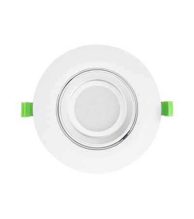 Downlight LED 48W Rond Orientable CCT 120 lm/W LIFUD Coupe à˜ 175 mm - 86869 - vue 2