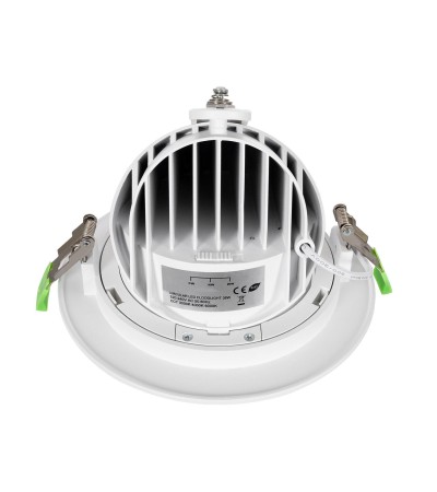 Downlight LED 48W Rond Orientable CCT 120 lm/W LIFUD Coupe à˜ 175 mm - 86869 - vue 7