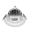 Downlight LED 48W Rond Orientable CCT 120 lm/W LIFUD Coupe à˜ 175 mm - 86869 - vue 7