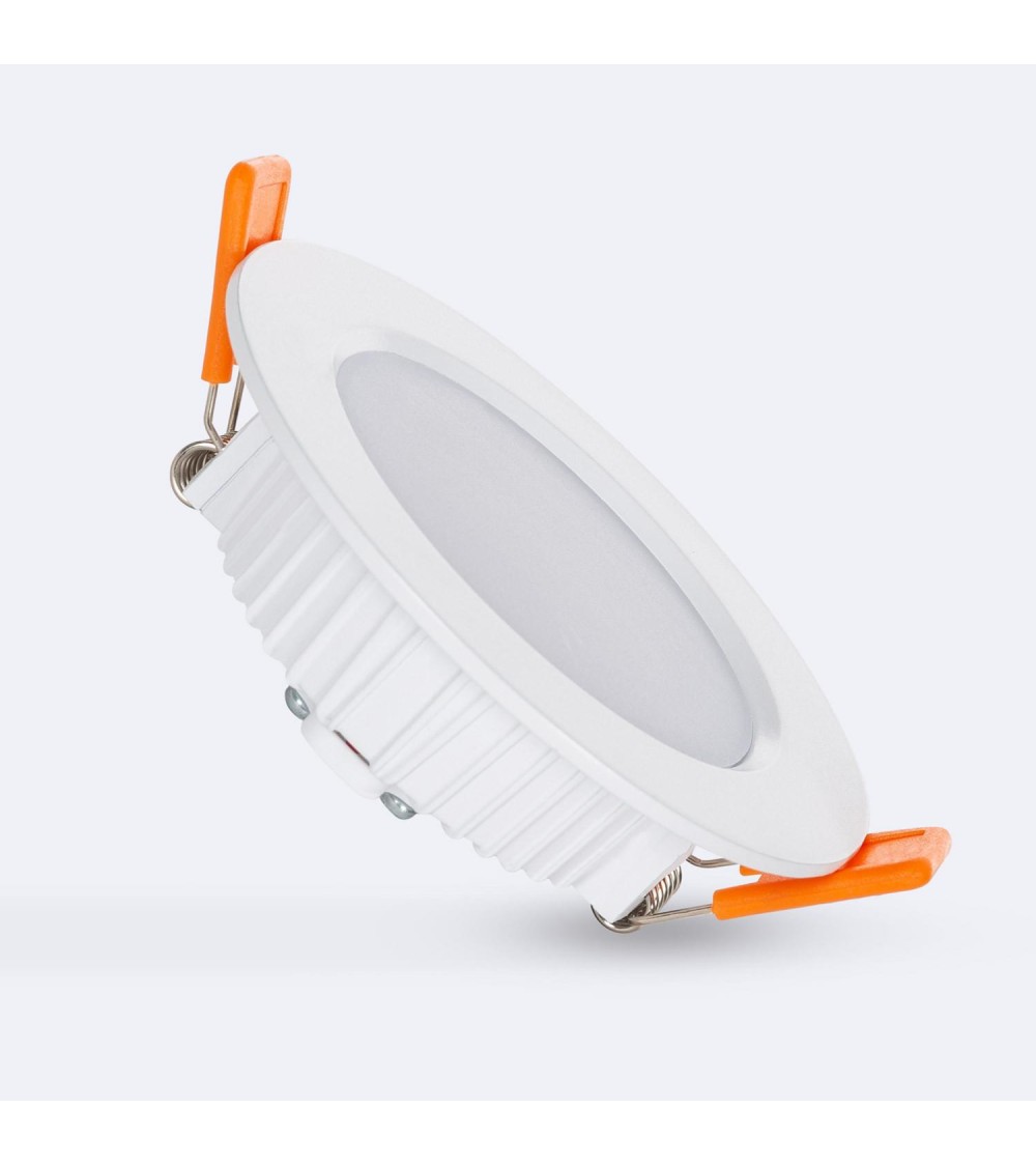Downlight LED 6W Rond Chip OSRAM Aero 110 lm/W LIFUD Coupe Ø 80 mm - 105572 - vue 1