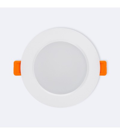 Downlight LED 6W Rond Chip OSRAM Aero 110 lm/W LIFUD Coupe Ø 80 mm - 105572 - vue 3