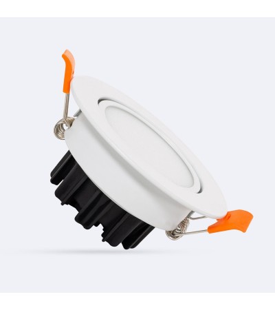 Downlight LED 6W Rond Orientable Coupe à˜ 70 mm IP44
