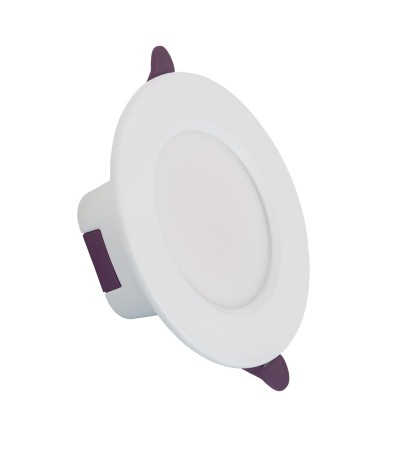 Downlight LED 8W Rond Bain IP65 Coupe Ø 75 mm