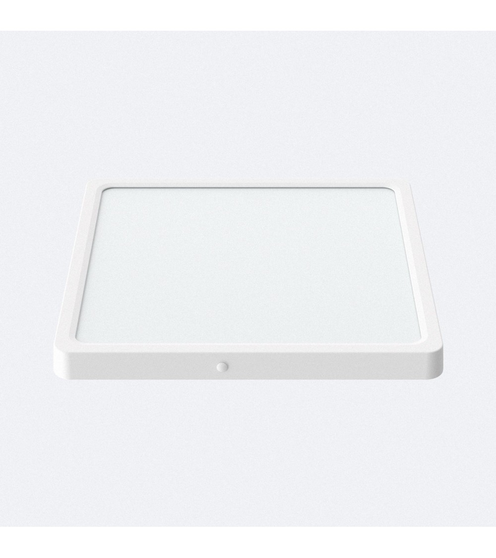 Downlight LED 9-12-18W Carrée CCT Sélectionnable Détecteur de Mouvement et Crépuscule Coupe 55-200 mm - 110456 - vue 1