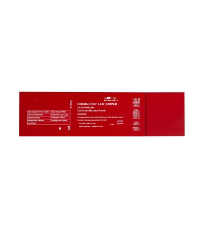 Driver Eclairage de Sécurité LIFUD 100-277V Sortie 25-48V DC 480mA 12W No Flicker LF-GSP012YG