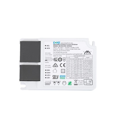 Driver BOKE Dimmable 1-10V 200-240V Sortie No Flicker 24-38V 900mA 36W BK-KUL040 - 110194 - vue 2