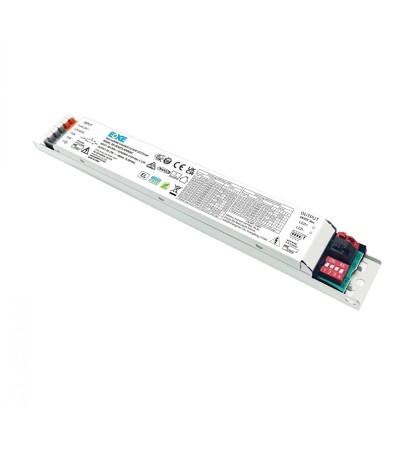 Driver BOKE Linéaire Dimmable DALI/PUSH 200-240V No Flicker Sortie 54-200V 100-450mA 76.5W BK-DEN075 - 103693 - vue 2