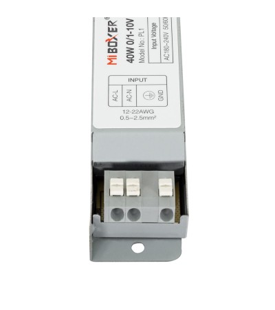 Driver Dimmable 1-10V 220-240V Sortie 30-40V 900mA 40W RF No Flicker MiBoxer PL1 - 85818 - vue 5