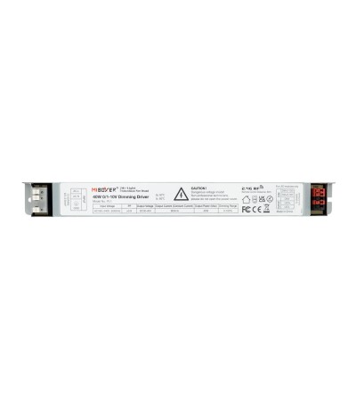 Driver Dimmable 1-10V No Flicker 40W + Télécommande RF 4 Zones MiBoxer - 87415 - vue 5
