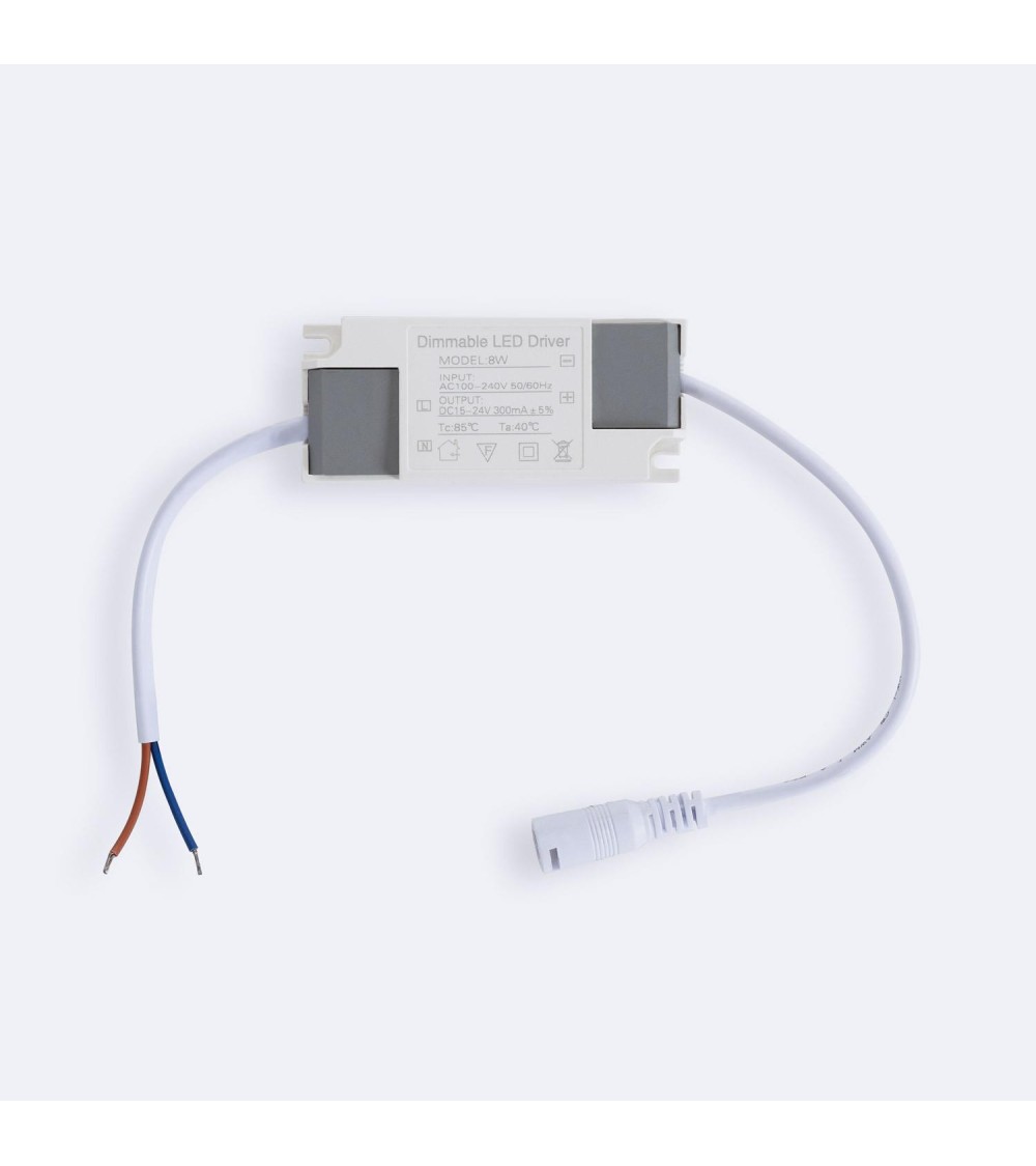 Driver Dimmable TRIAC 100-240V Sortie 15-24V DC 300mA 8W - 409