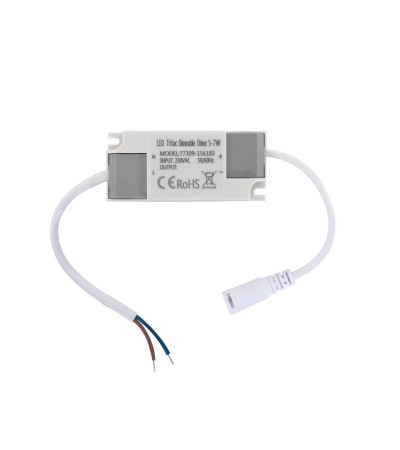 Driver Dimmable TRIAC 220-240V No Flicker Sortie 12-24V DC 5-7W