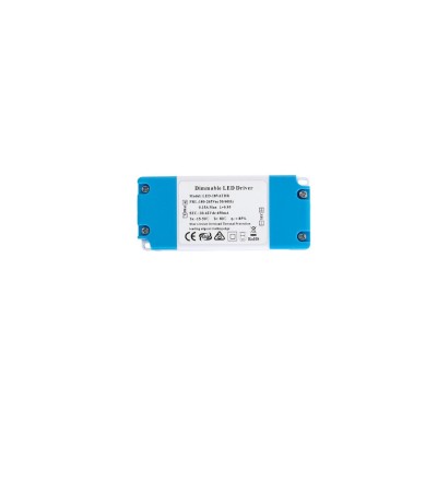 Driver Dimmable TRIAC 220-240V Sortie 30-42V DC 450mA 18W No Flicker - 73045 - vue 2