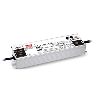 Driver MEAN WELL IP65 100-240V Sortie 13.5-17V 6-10A 150W HLG-150H-15A