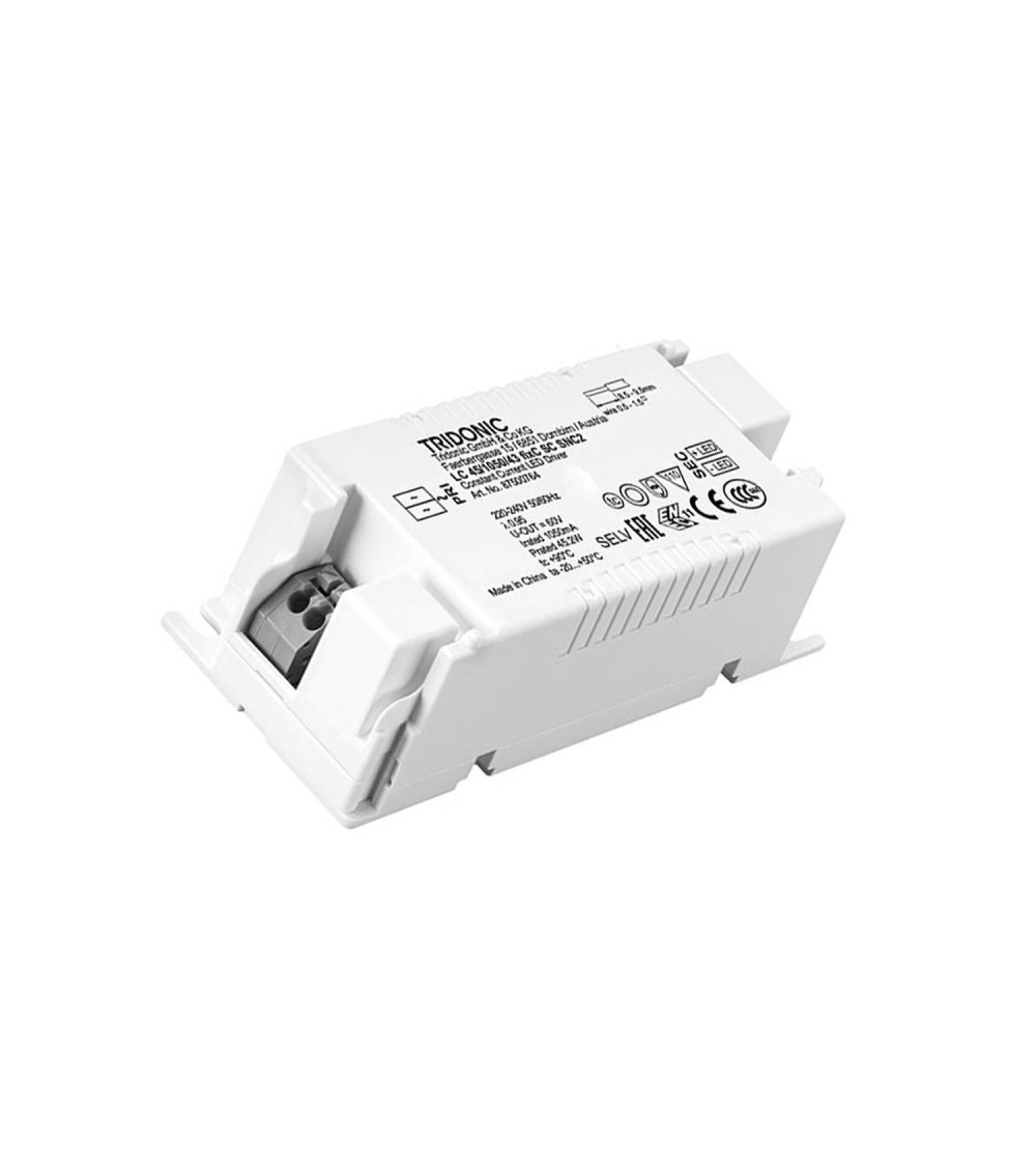 Driver TRIDONIC LC 1050mA fixC SC SNC2 198-264V Sortie 25-43V 26-42W 87500764 - 89220 - vue 1