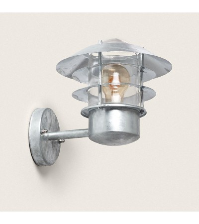 Edit Coastal Stage Outdoor Wall Light - Galvanised Steel