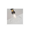 Edit Factory Glass 3 Light Bar Ceiling Pendant - Antique Brass - 101293 - vue 7