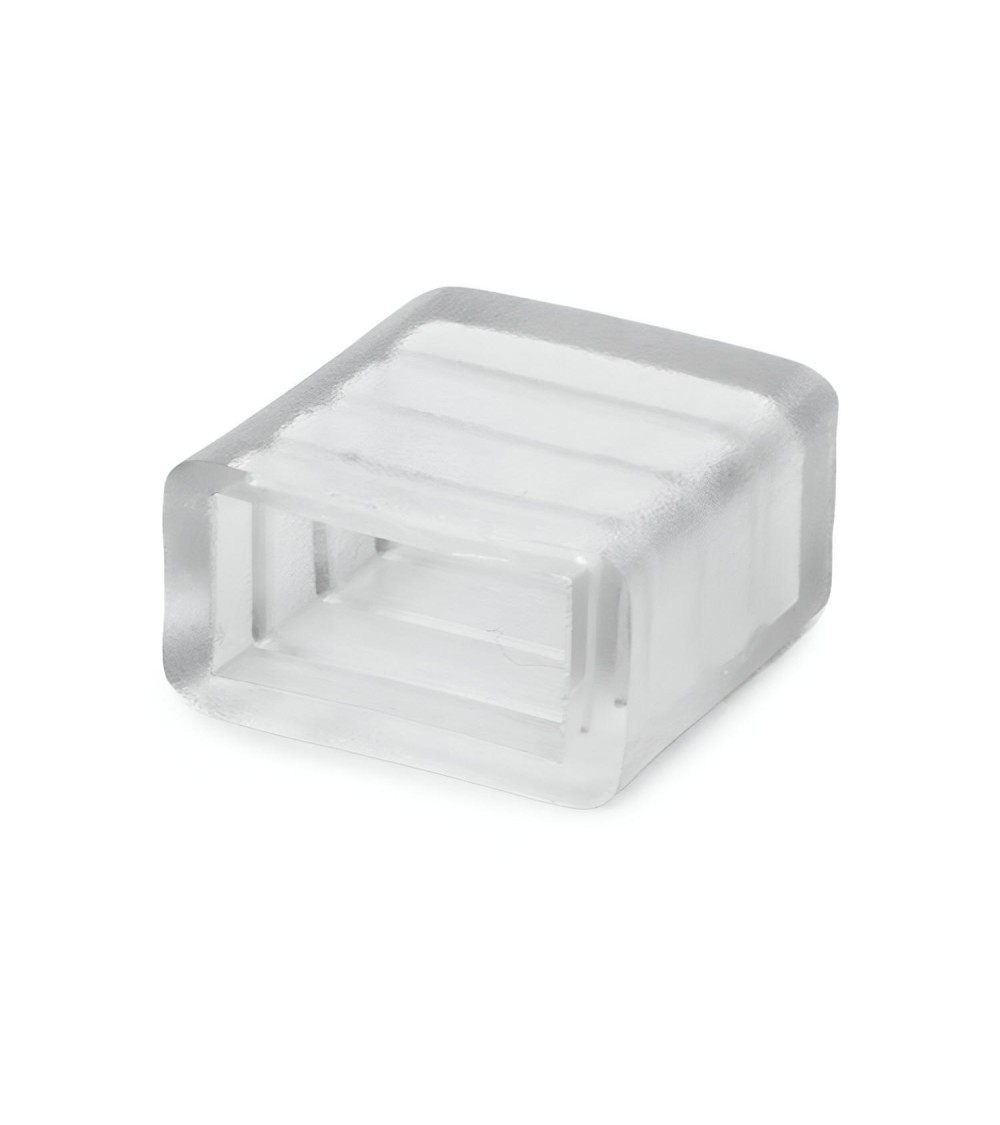 Embout de Finition pour le Ruban LED RGB 220V AC SMD IP65 Largeur 15mm - 109936 - vue 1