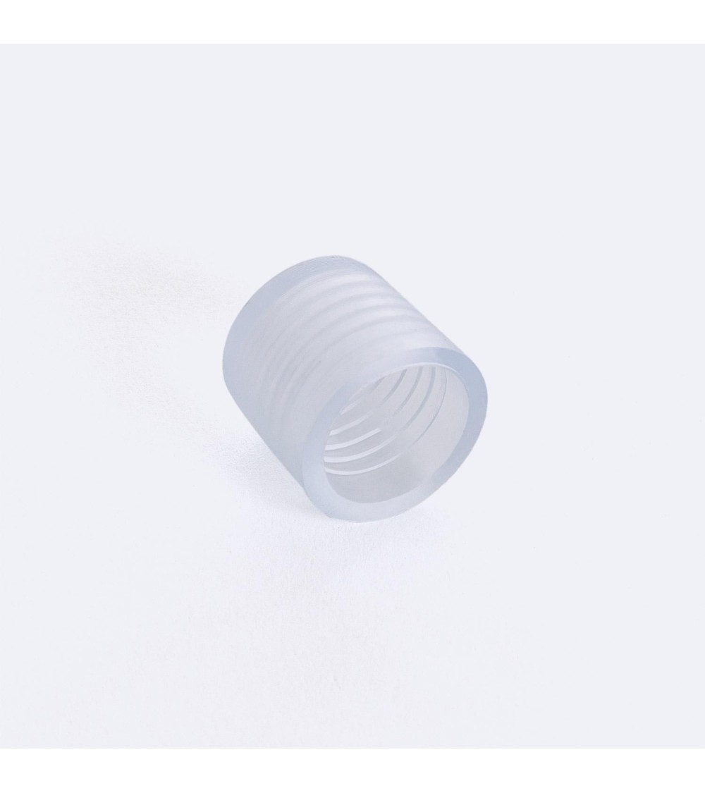 Embout pour ruban néon LED dimmable 220V circulaire SFLEX14 - 112096