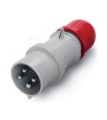 Fiche Industrielle Mâle 16A IP54 Optima SCAME - 36168 - vue 2