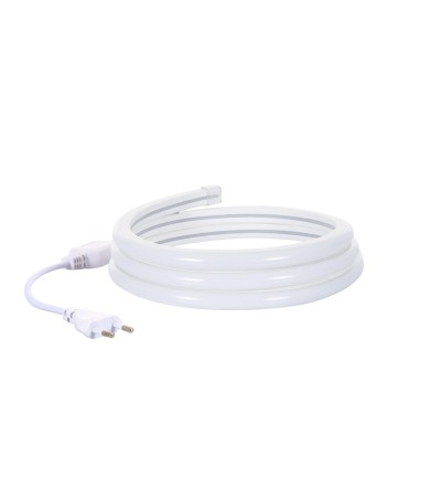 Ruban LED Néon Dimmable 220V Rouge Semi-Circulaire 180º 7.5W/m Coupe 100cm IP67 Sur mesure - 86554 - vue 2