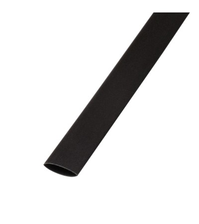 Gaine Thermorétractable Noire avec Rétraction 3:1 3mm 1 mètre - 15073