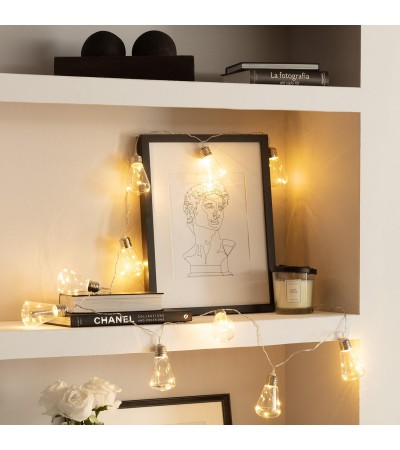 Guirlande d'Ampoules LED Edison 2m
