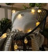 Guirlande d’Ampoules LED Solaire Galilei 2m - 74471 - vue 3