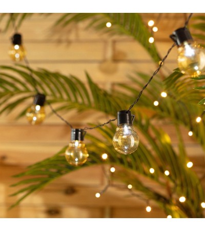 Guirlande d’Ampoules LED Solaire Nikola 2m
