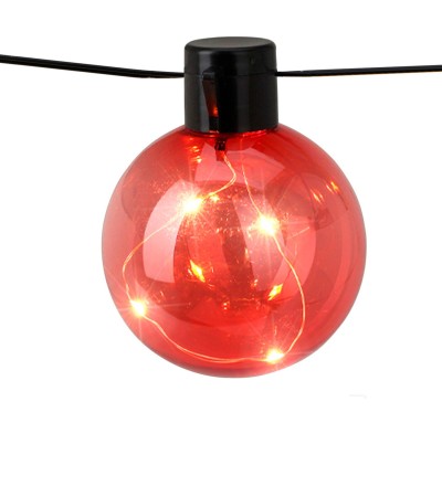 Guirlande Extérieure LED RGB de 10 Ampoules Jarli 7.5m