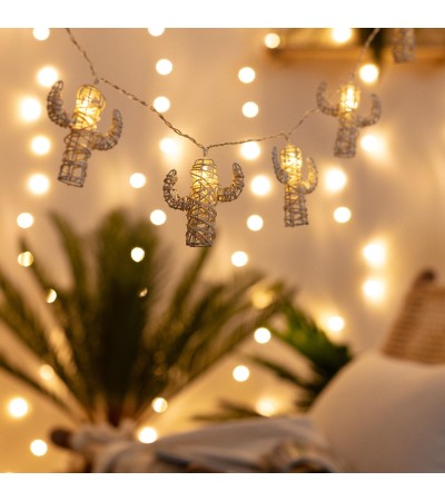 Guirlande LED Cactus 2m