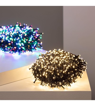 Guirlande LED Classic Noire Câble 35m