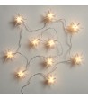 Guirlande LED Etoiles à Piles 1.4m - 107637 - vue 3