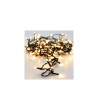 Guirlande LED Extérieure Cble Noir à Piles 7.5m - 107731 - vue 1