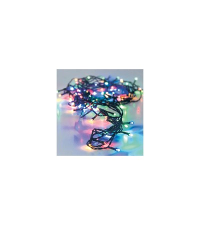 Guirlande LED Extérieure Cble Noir RGB 18m