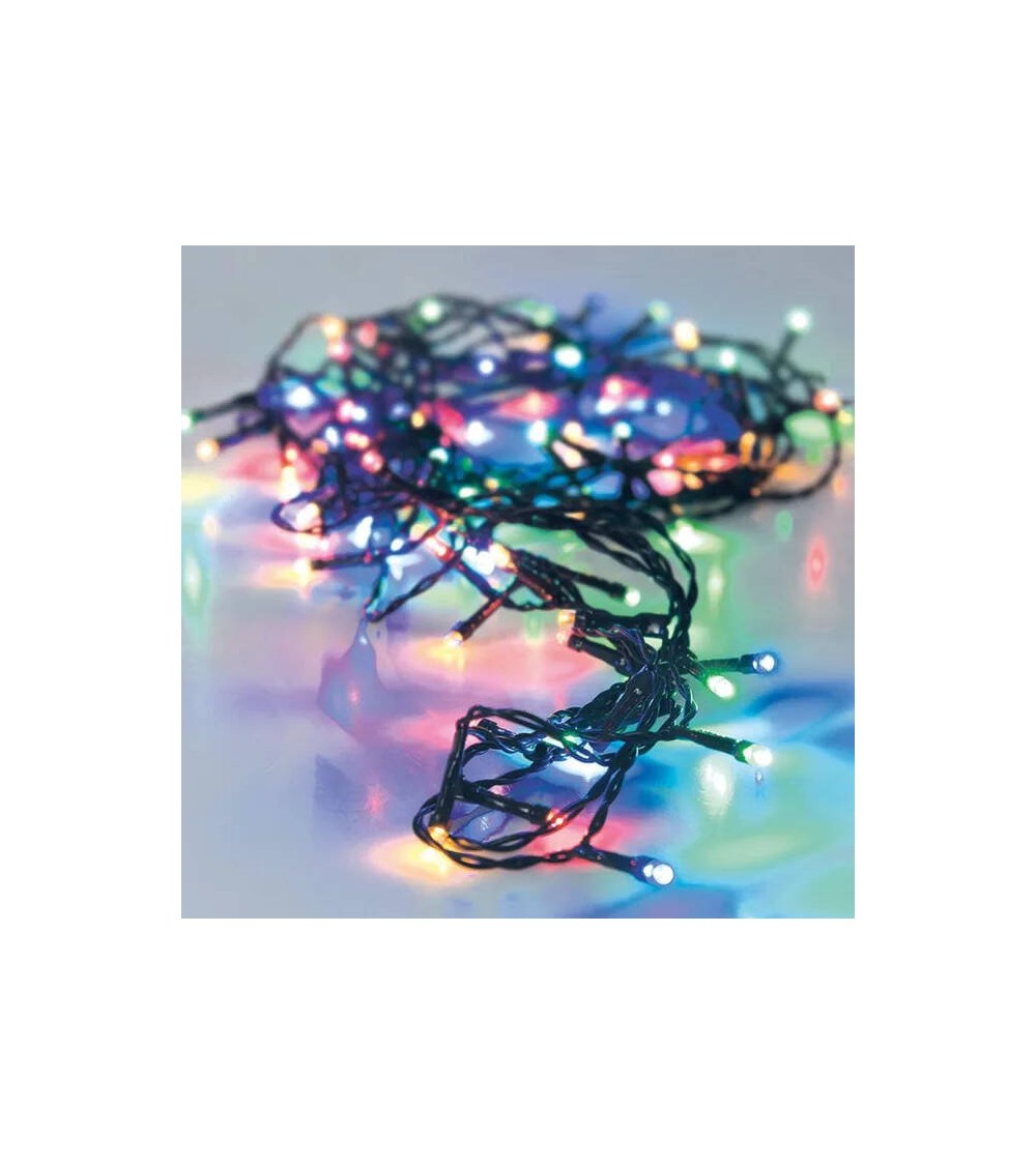 Guirlande LED Extérieure Cble Noir RGB 36m - 109730