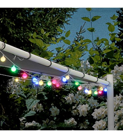 Guirlande LED Extérieure RGB Boules Osip 19m
