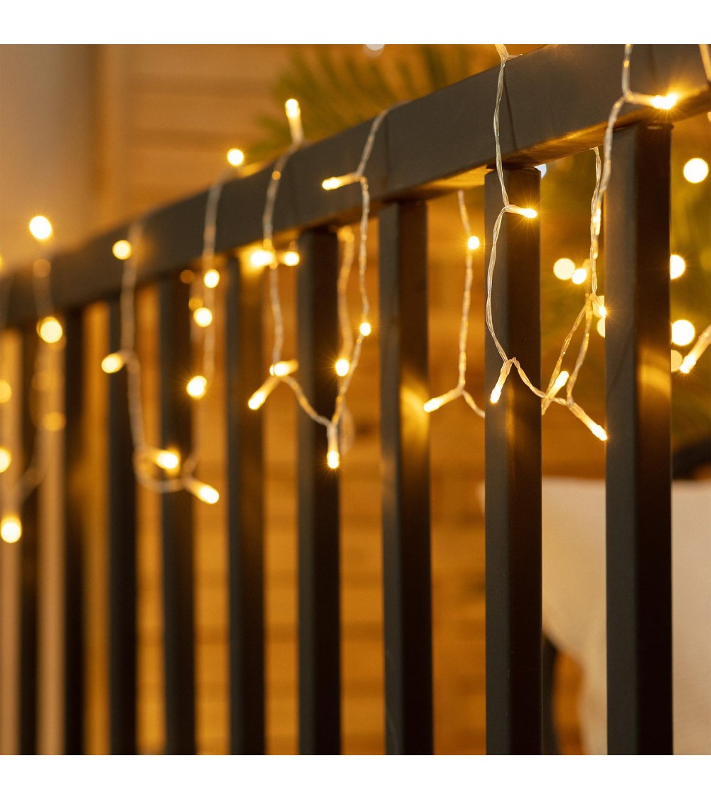 Guirlande LED Extérieure Solaire Lilas 5m - 82188 - vue 1