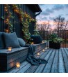 Guirlande LED Extérieure Solaire Lilas 5m - 82188 - vue 2