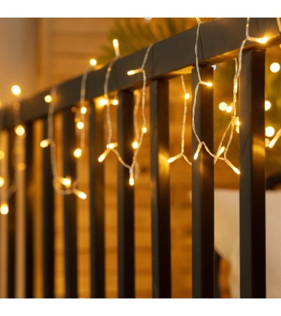 Guirlande LED Extérieure Solaire Lilas 5m - 82188 - vue 3