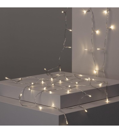 Guirlande LED Extérieure Solaire Lilas 5m - 82188 - vue 4