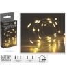 Guirlande LED Fil de Fer à Piles Blanc Chaud 2m - 109606