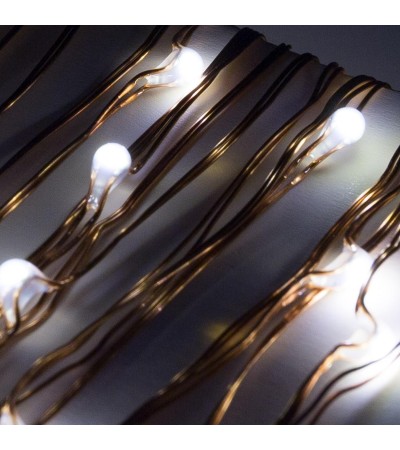 Guirlande LED Fil de Fer Rose à Piles 5m/10m - 7070 - vue 5